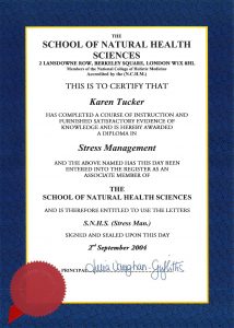 Stress Management diploma